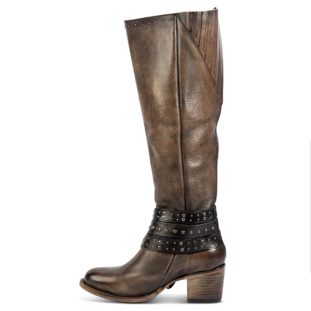 NWT FREEBIRD CLEO Black Leather Distressed Boots |Size 6 PRICE FIRM!!! - Picture 5 of 8